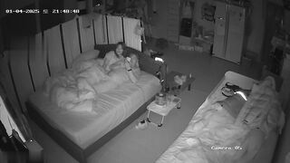 2025新黑客破解家庭网络摄像头偷拍❤️性欲很强的老哥晚上弄醒媳妇来一炮还没满足第二天睡醒口硬鸡巴继续蹂躏