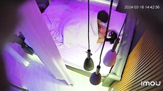 2024-3-16未流出过❤️萤石云酒店摄像头偷拍羞涩眼镜学妹和男友做爱怕羞戴上眼罩
