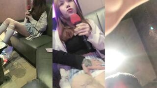 小伙约KTV公主K歌