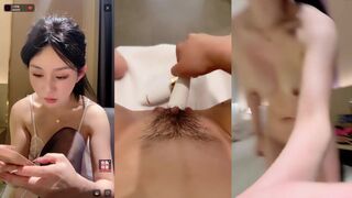 2025年2月最新99年兼职外围女神的一天【小野猫】同城约炮开车上门服务，土豪富二代赴约，被偷拍，不过瘾再自慰 (3)