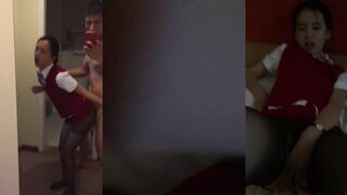 @20208020869 用户上传：剛值勤完就要男友餵飽的空姐_ 大喊肏我的屄