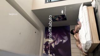 2025年2月最新富二代真实约炮【fKabuto】23岁大奶小白领，完美露脸，舔穴乱扭，纯天然大奶子，热情口交配合 (2)