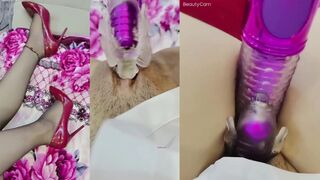 ❣️推荐❣️虎牙主播【御姨】榜一定制，熟女主播，丝袜足控高跟鞋，道具自慰16V (2)