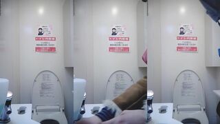 美女如云美容院公共女厕正面偷拍